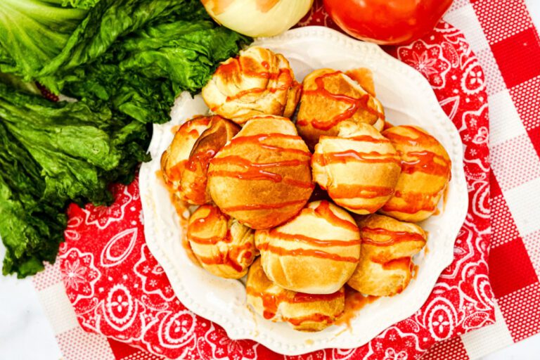 Buffalo Dip Bombs (Vegetarian Air Fryer Appetizer)