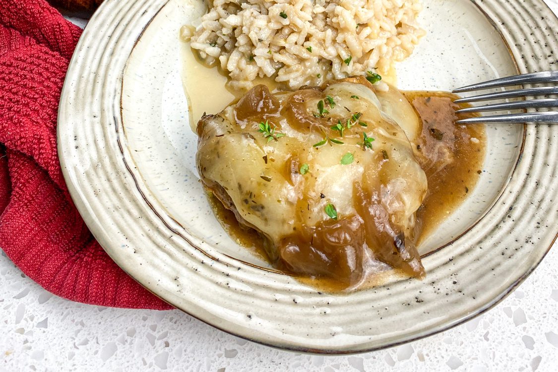 Instant Pot French Onion Chicken