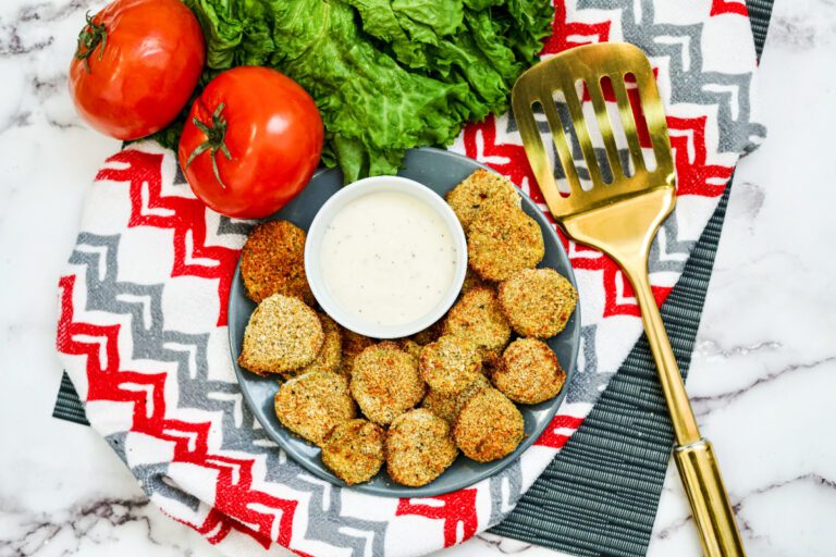 Air fryer pickle chips