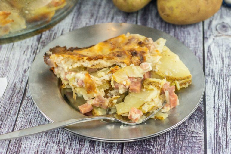 scalloped potatoes with ham
