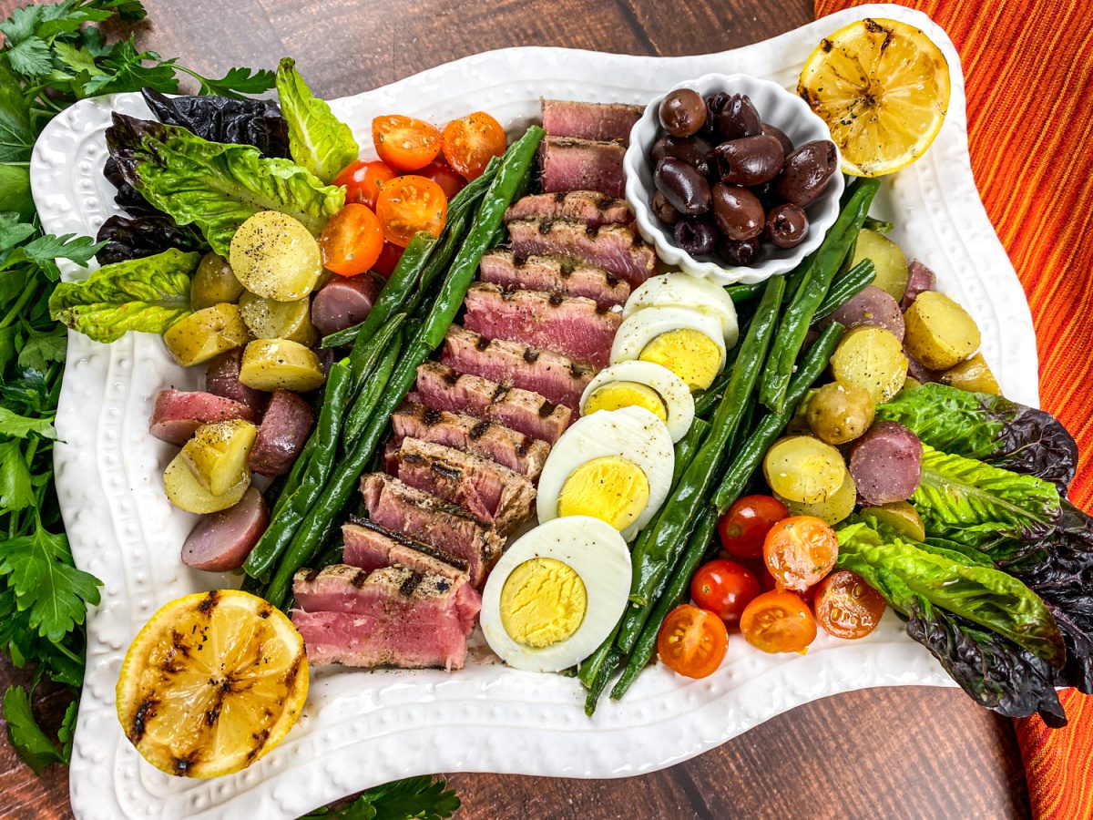 Nicoise Salad with seared Ahi Tuna