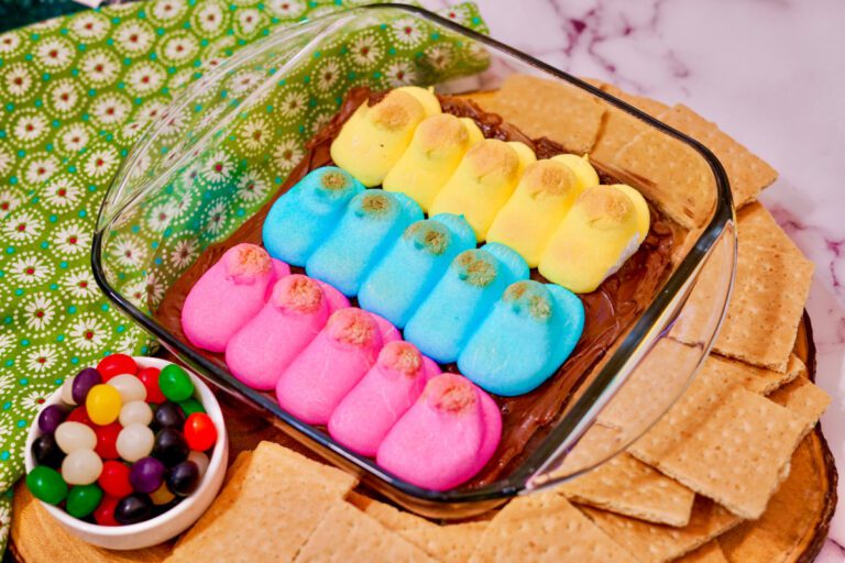 Easter Peeps S’mores Dip (3 Ingredients)