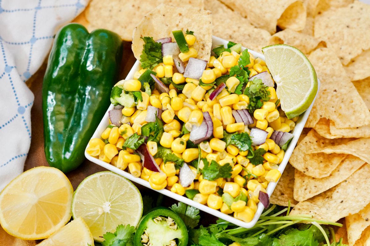 Copycat Chipotle Corn Salsa recipe