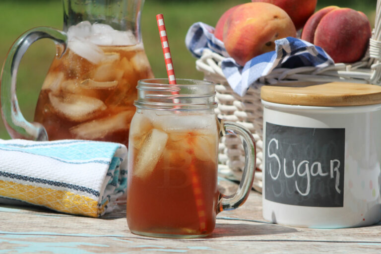 Sweet Peach Iced Tea recipe